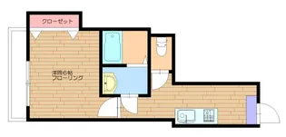 1Kの間取り画像