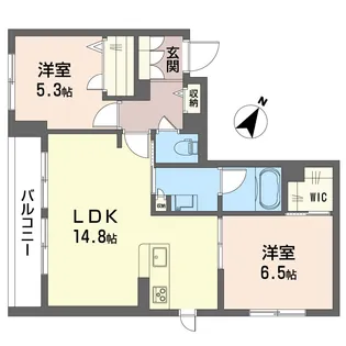 スーラグリシーヌ【3階】の間取り