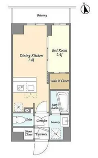 La Douceur志茂【3階】の間取り