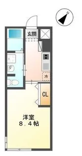 Bloom吉野作【2階】の間取り