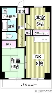 サンタパレス【2階】の間取り