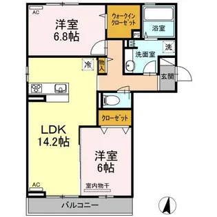 ルミエール【3階】の間取り