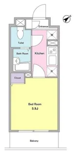 東京都品川区二葉1【マンション】の間取り