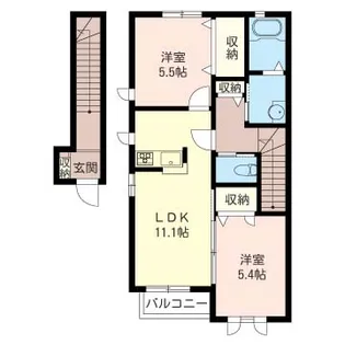 Sakura【2階】の間取り