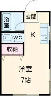 ファーストパレス金森2【1階】の間取り
