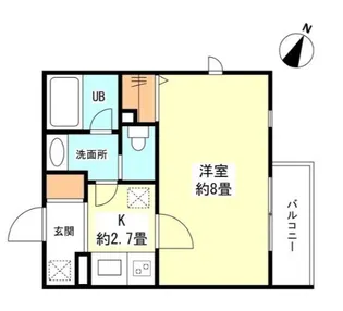 ツアーステージ北千束【2階】の間取り
