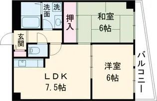 エル・カーサー【3階】の間取り