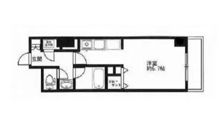 HF駒沢公園レジデンスタワー【25階】の間取り
