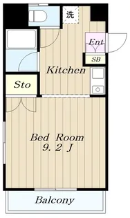 グランドール相模【4階】の間取り