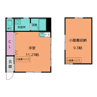 愛知県安城市桜町【一戸建】の間取り