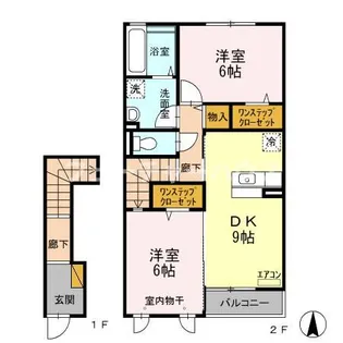 セレーノ【2階】の間取り