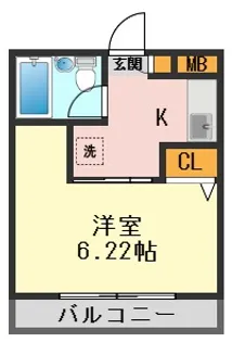 リバーサイド東海【2階】の間取り