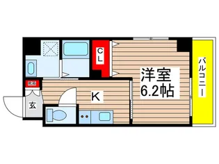 The Residence船橋【7階】の間取り