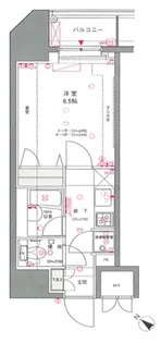 東京 蒲田 Square Tower【2階】の間取り