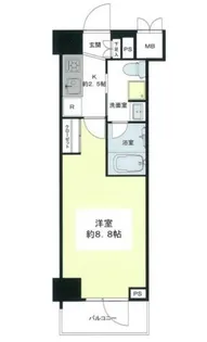 ステージグランデ茅場町【5階】の間取り