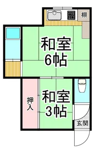 さくら荘【2階】の間取り