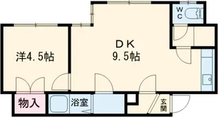 ハイツヒロIII【2階】の間取り