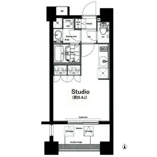 コンフォリア麻布十番【6階】の間取り