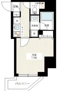 ハーモニーレジデンス大塚山手【9階】の間取り