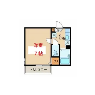 ディアグレース大森【3階】の間取り