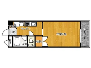 コーポケンサン【1階】の間取り