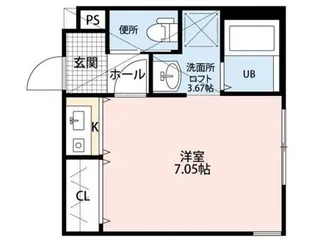 Maple East & West【2階】の間取り