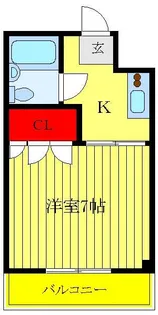 島田マンション【2階】の間取り