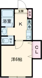 Life stage 六町【2階】の間取り