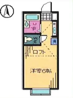 ミヤハウス 6号棟【1階】の間取り