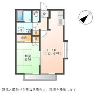 サンライト小針【1階】の間取り