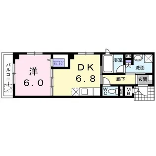 メゾンT・Rブリーズ【1階】の間取り