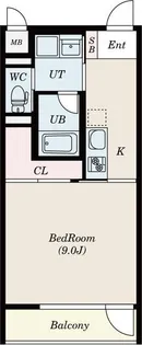 RAFFINE azma(ラフィーネ アズマ)【6階】の間取り