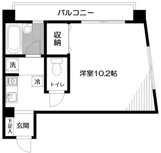 ハイム・MIYAZAWA【2階】の間取り