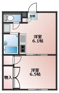 白雪【1階】の間取り