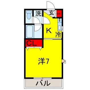 Kapell Ritz【2階】の間取り