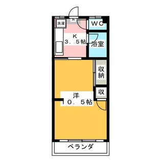 セイコーマンション【1階】の間取り