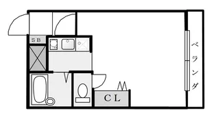 ぽけっとうはうすYOU【1階】の間取り