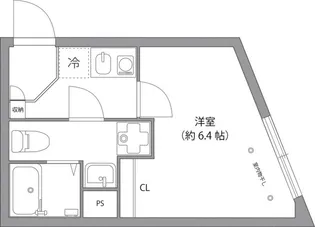 Angel KAFE【4階】の間取り