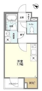 BPRレジデンス仙川【1階】の間取り