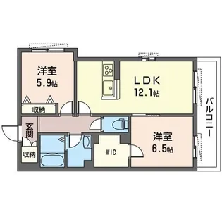 Regalo Keyaki【3階】の間取り