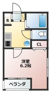 Avanti市川【1階】の間取り