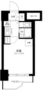 朝日多摩川プラザ【3階】の間取り