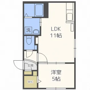 ヴィンテージ【3階】の間取り