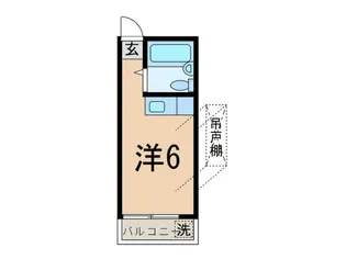 メゾンハ-トV【2階】の間取り