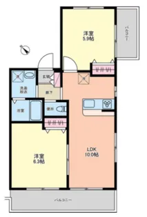 グランコート茗荷谷【2階】の間取り