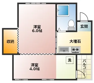メゾン椎名町【5階】の間取り