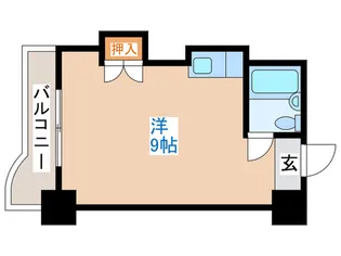 サイレンス医大前【6階】の間取り