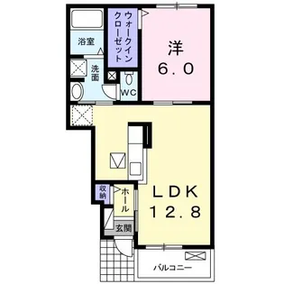 アヴェニューII【1階】の間取り