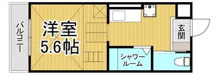 uegahara10【2階】の間取り