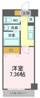 Flos静岡天王町【8階】の間取り